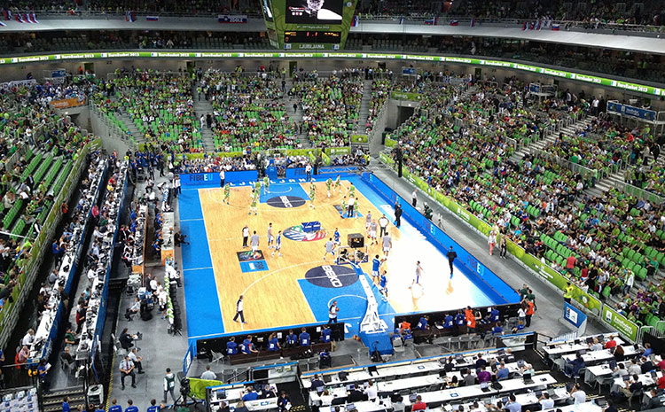 松木籃球場地木地板單層龍骨結構